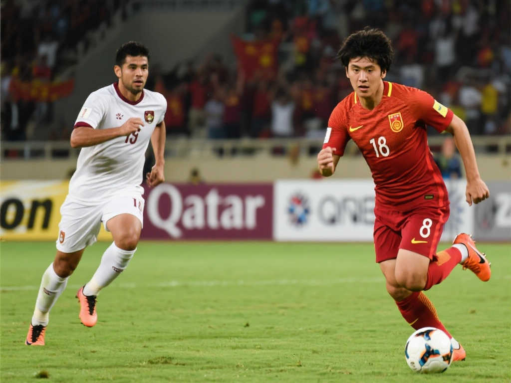 国足对阵卡塔尔历史交锋:略处劣势 国足对阵卡塔尔历史交锋:略处劣势